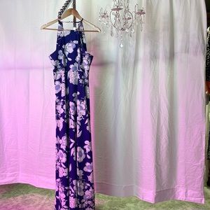 Maxi dress floral medium sleeveless